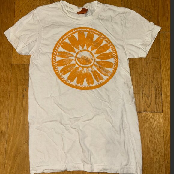 Tory Burch Flower Tee - Picture 1 of 3